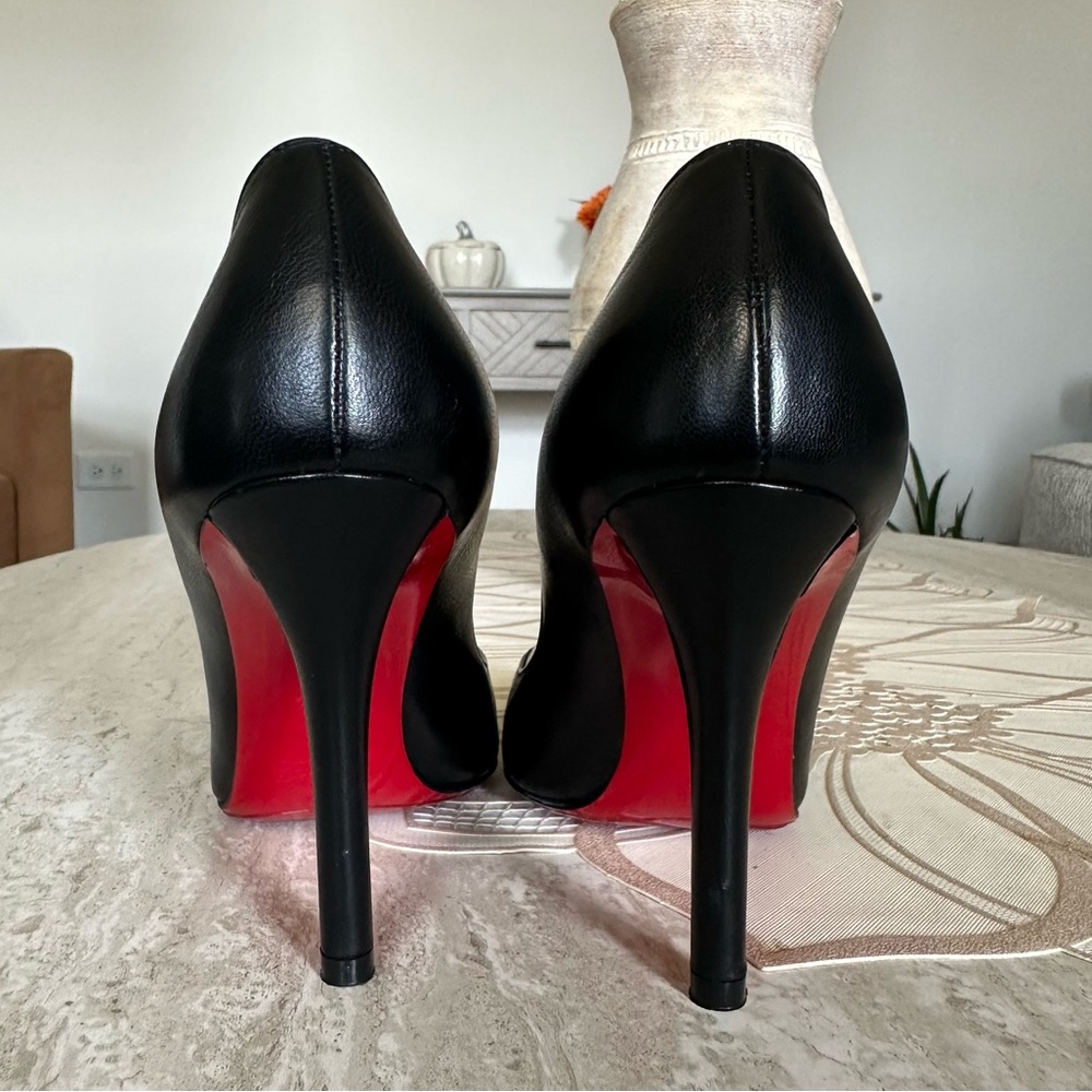 Christian Louboutin - Apostrophy Pump 100mm In Na… - image 6